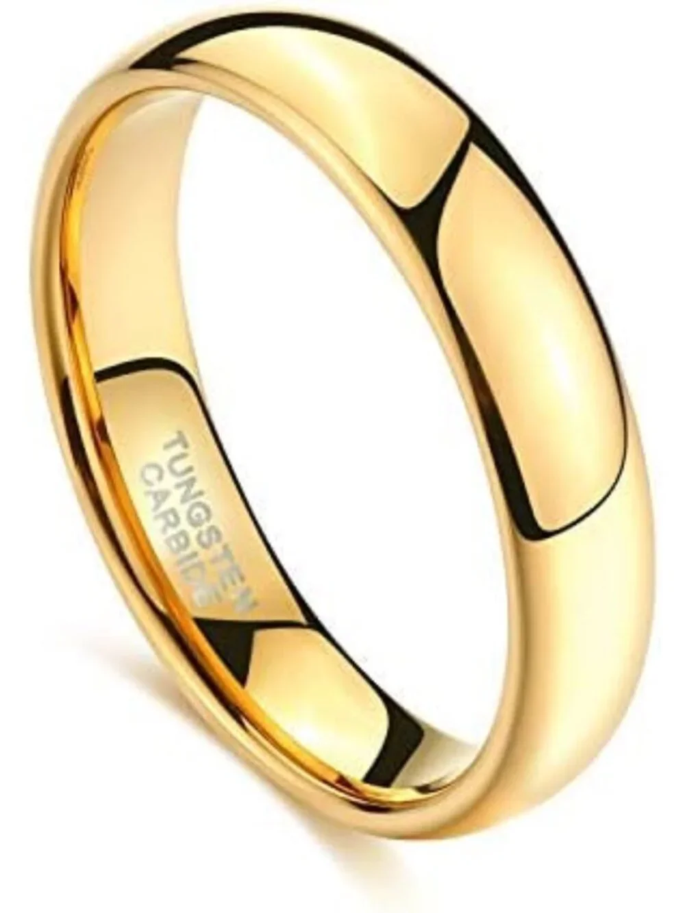 Stylish Tungsten Wedding Band Ring for Men & Women - 2mm, 4mm, 6mm, 8mm Options
